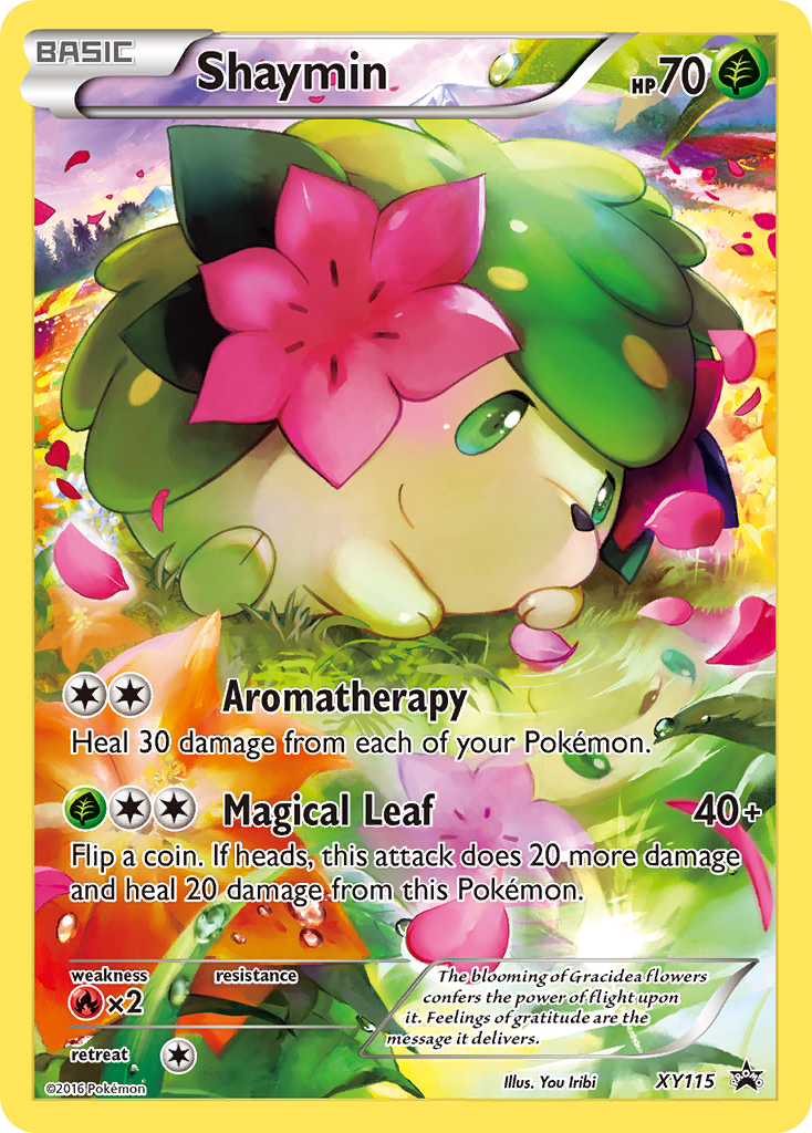 Shaymin — illustrated card