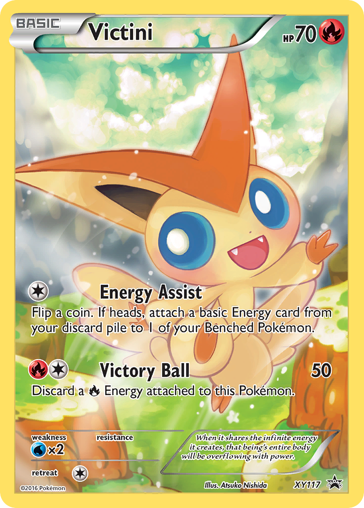 Victini — illustrated card