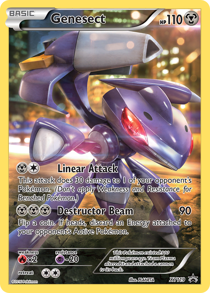 Genesect — illustrated card