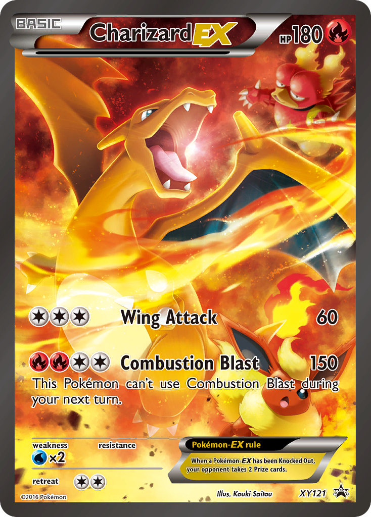 Charizard-EX — illustrated card