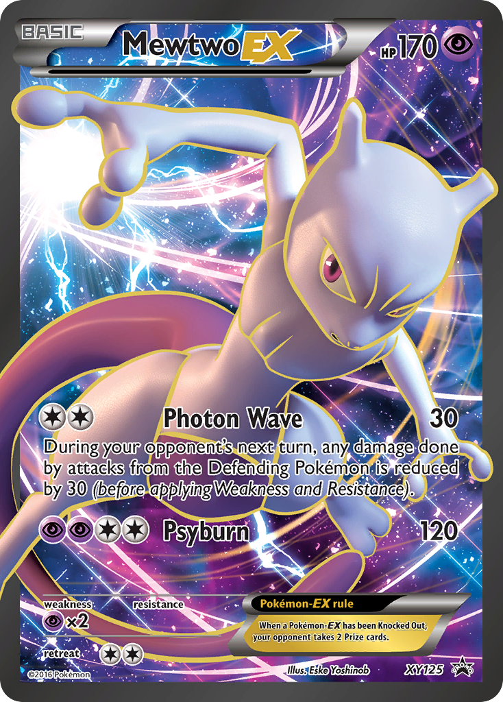 Mewtwo-EX — illustrated card
