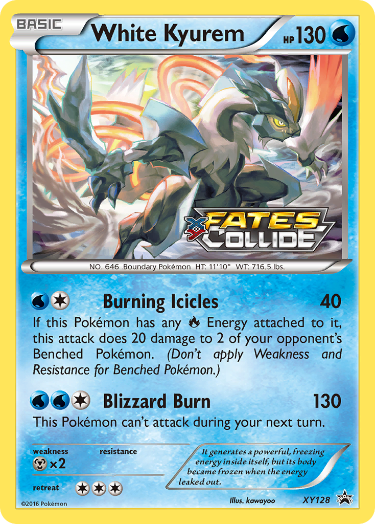 White Kyurem — illustrated card