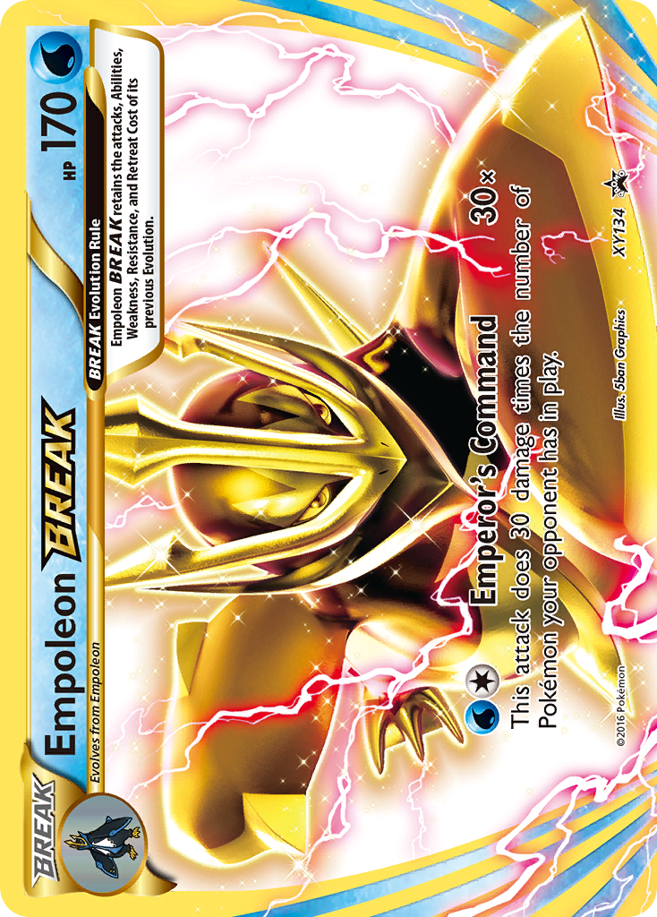 Empoleon BREAK — illustrated card