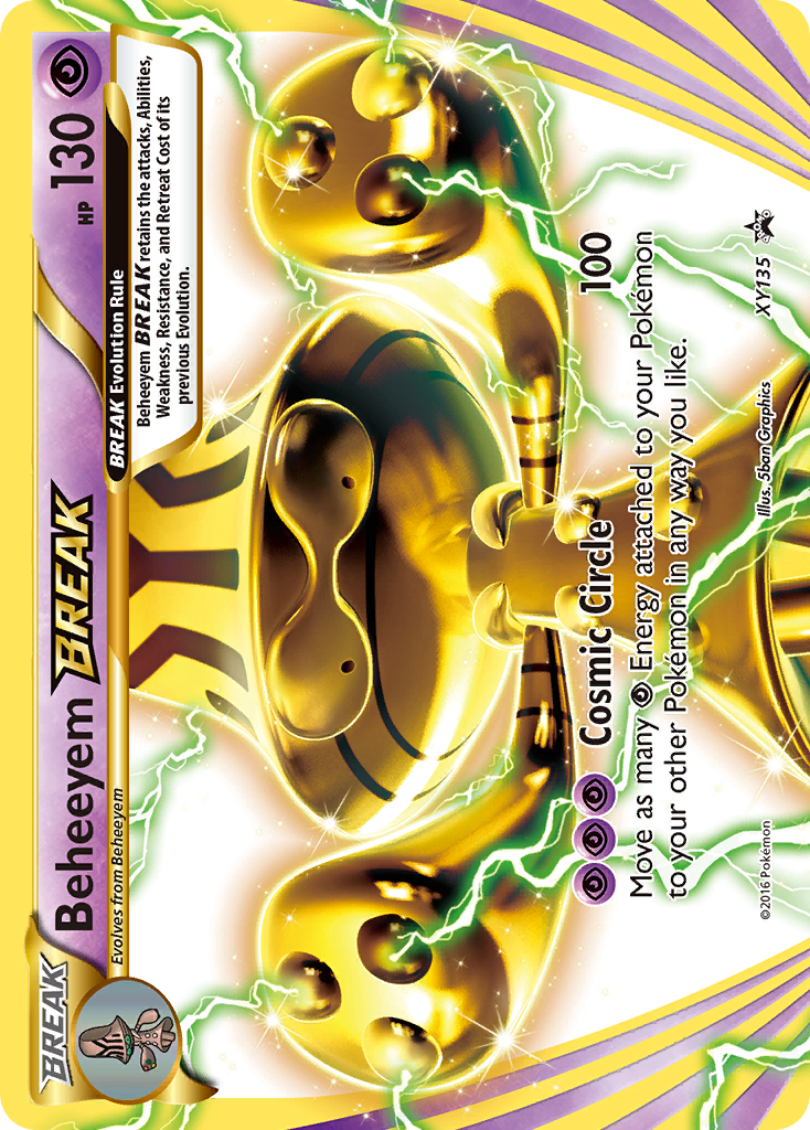 Beheeyem BREAK — illustrated card
