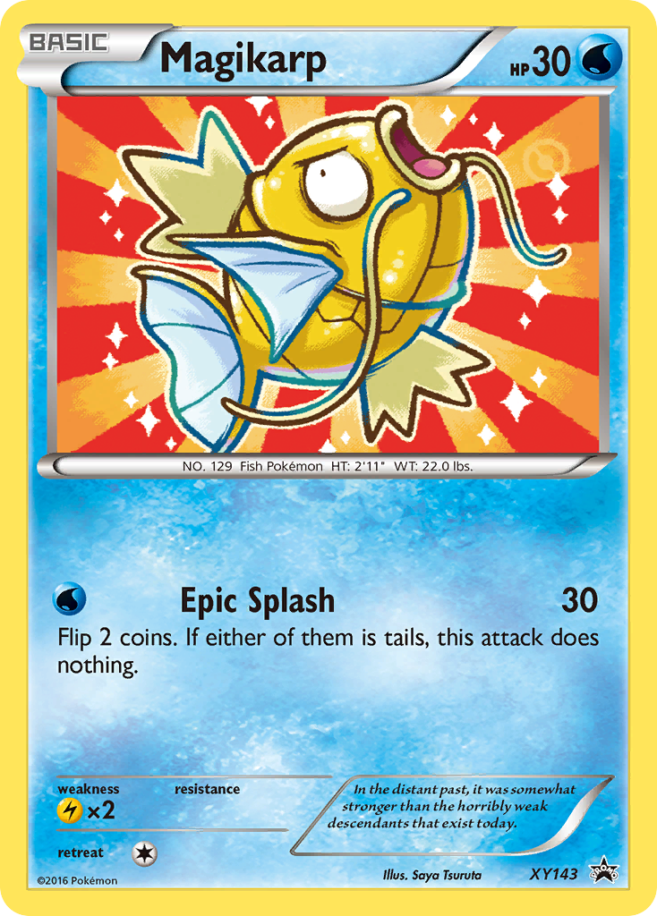 Magikarp — illustrated card