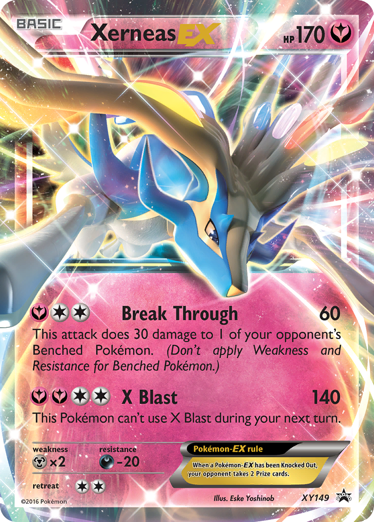 Xerneas-EX — illustrated card
