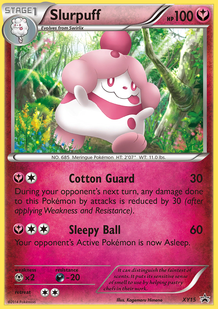 Slurpuff — illustrated card
