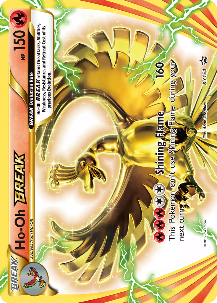 Ho-Oh BREAK — illustrated card