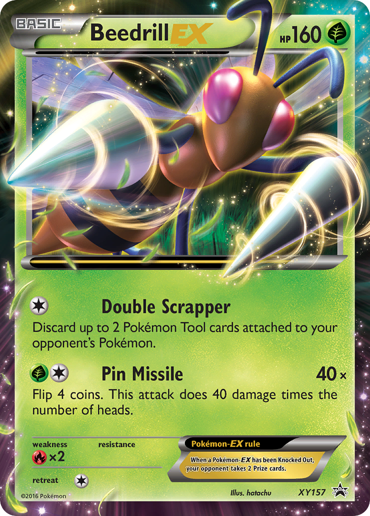 Beedrill-EX — illustrated card