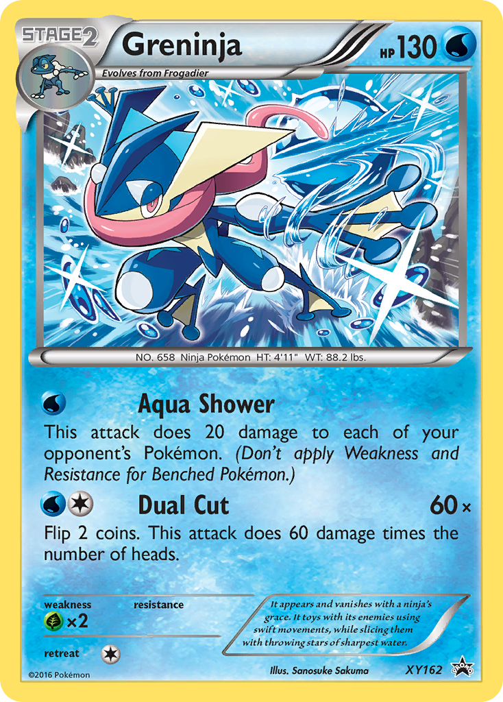 Greninja — illustrated card