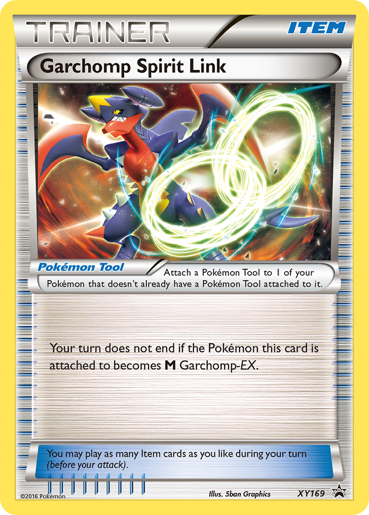 Garchomp Spirit Link — illustrated card