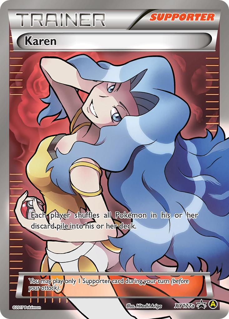 Karen — illustrated card