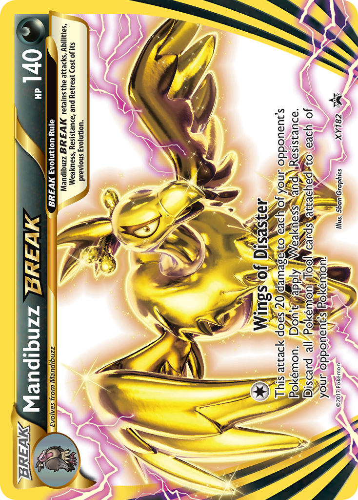 Mandibuzz BREAK — illustrated card