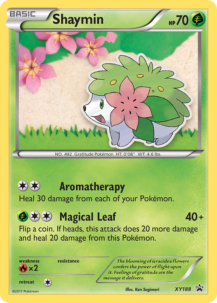 Shaymin — illustrated card