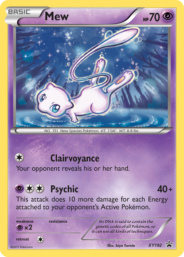 Mew — illustrated card