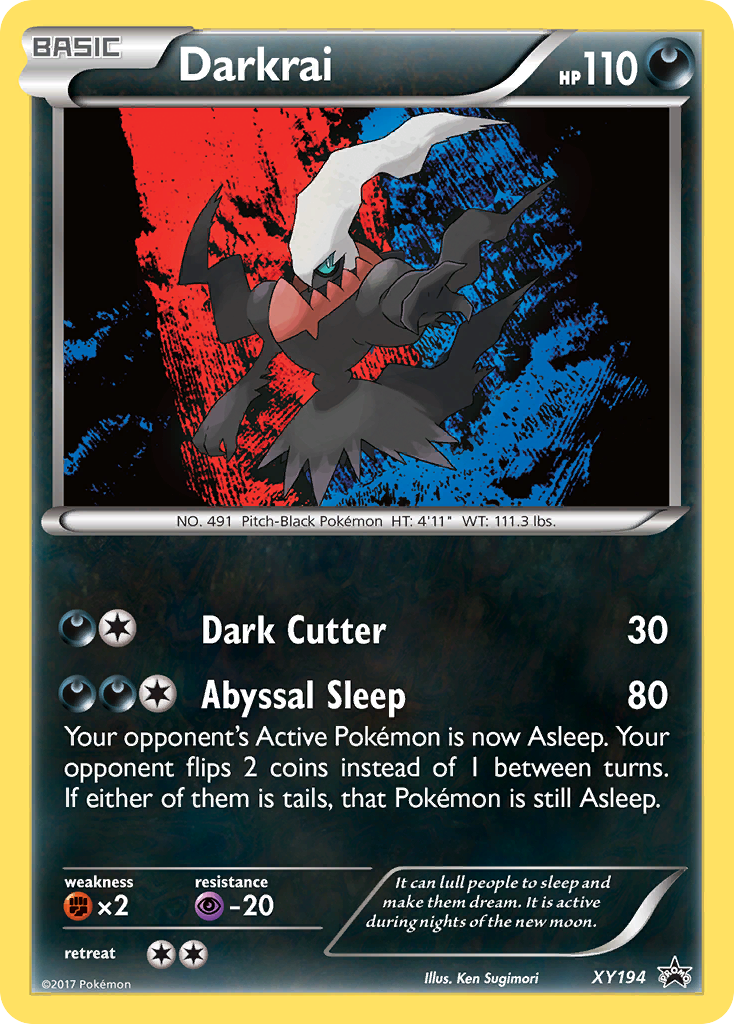 Darkrai — illustrated card