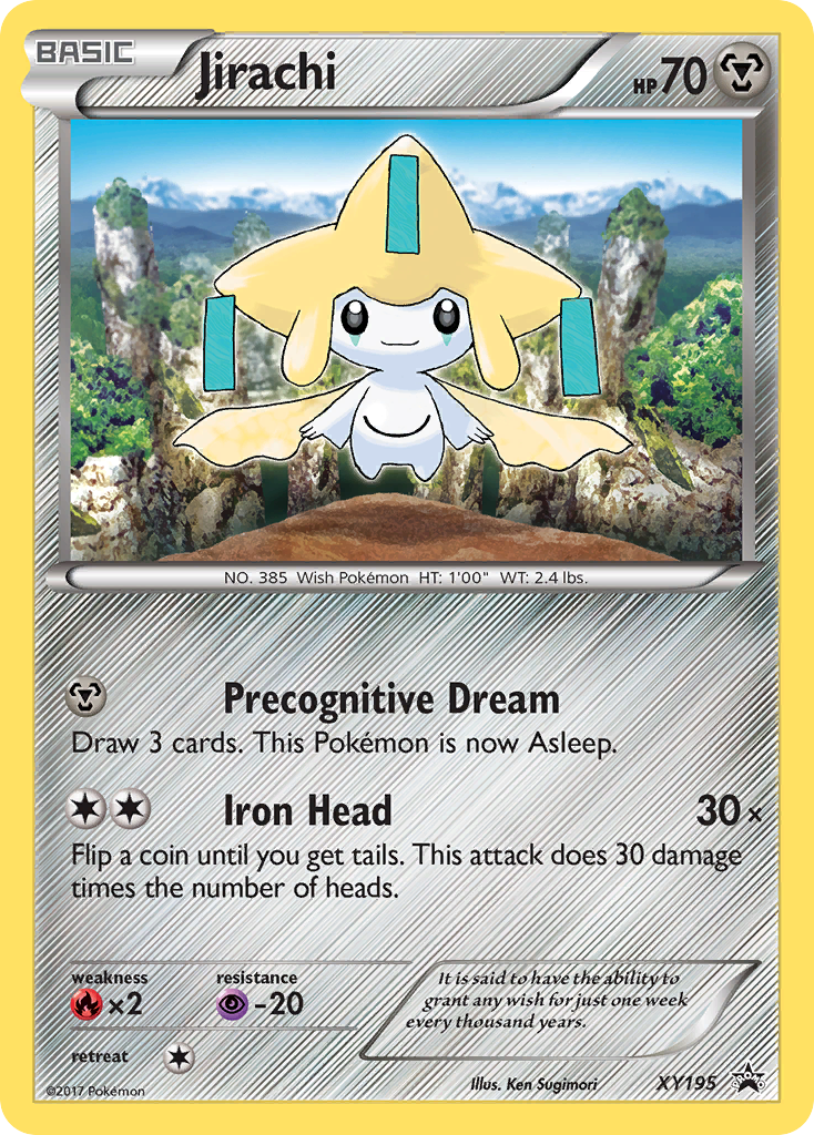Jirachi — illustrated card