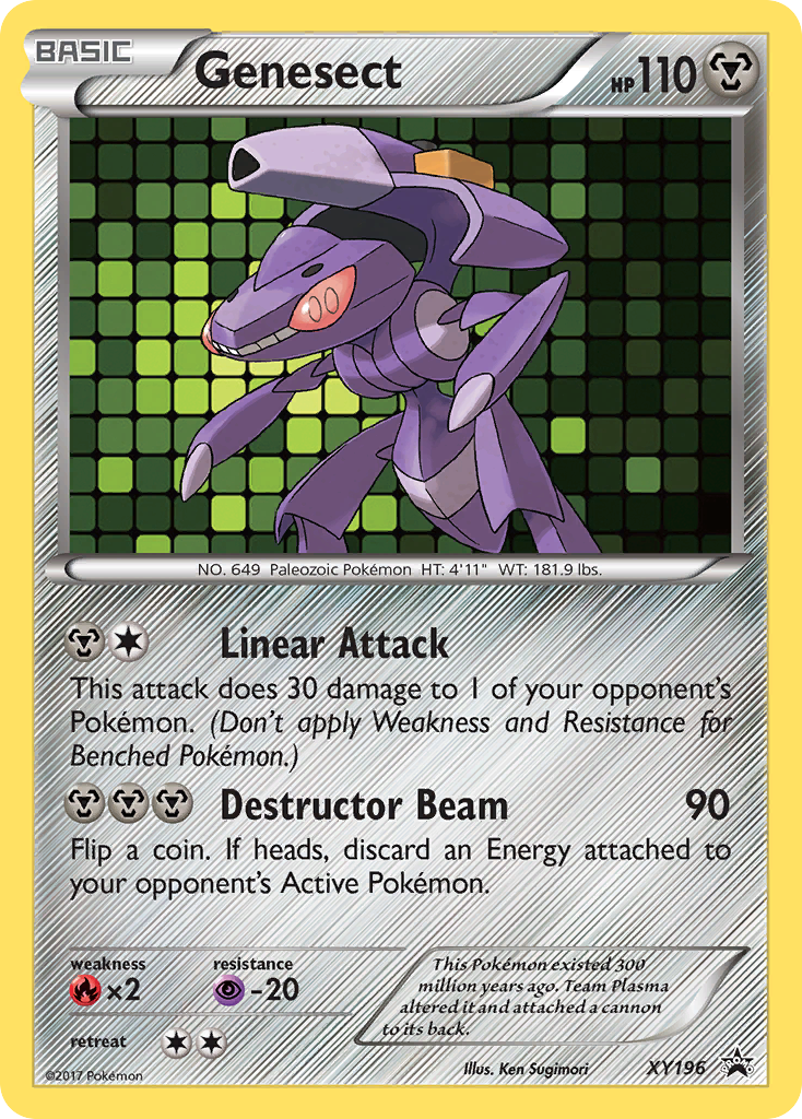Genesect — illustrated card