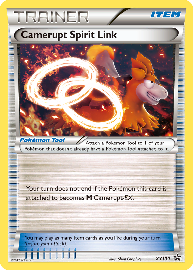 Camerupt Spirit Link — illustrated card