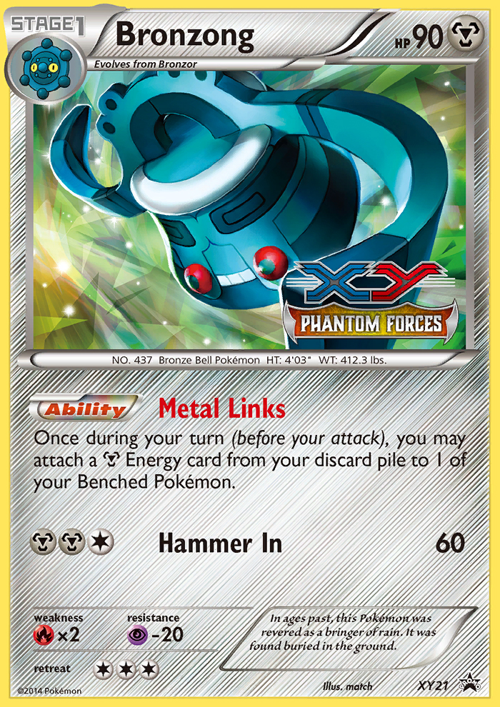 Bronzong — illustrated card