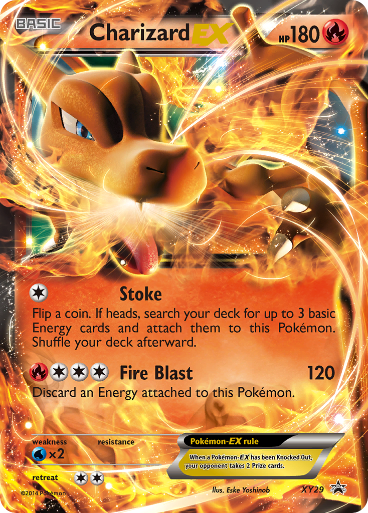 Charizard-EX — illustrated card