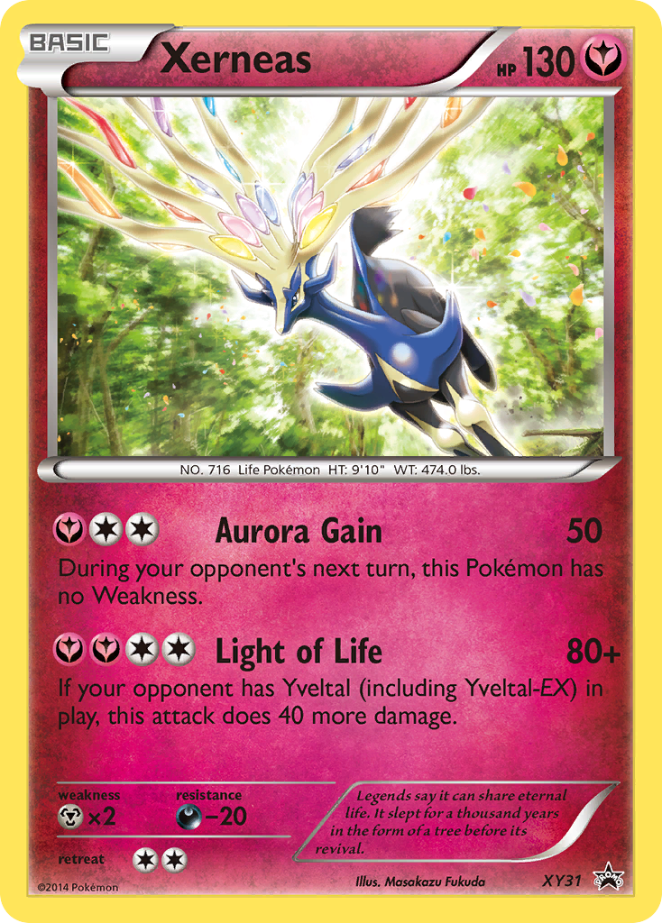 Xerneas — illustrated card