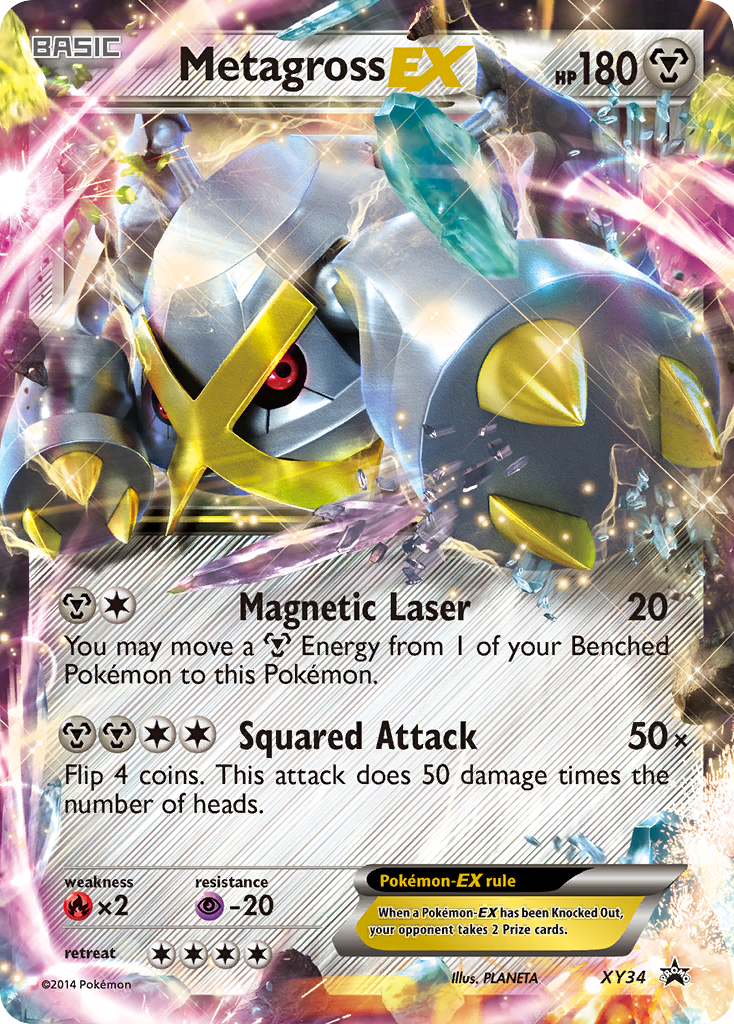 Metagross-EX — illustrated card