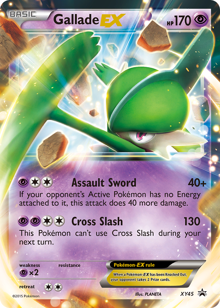 Gallade-EX — illustrated card