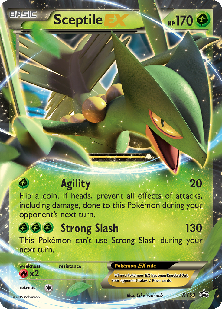 Sceptile-EX — illustrated card