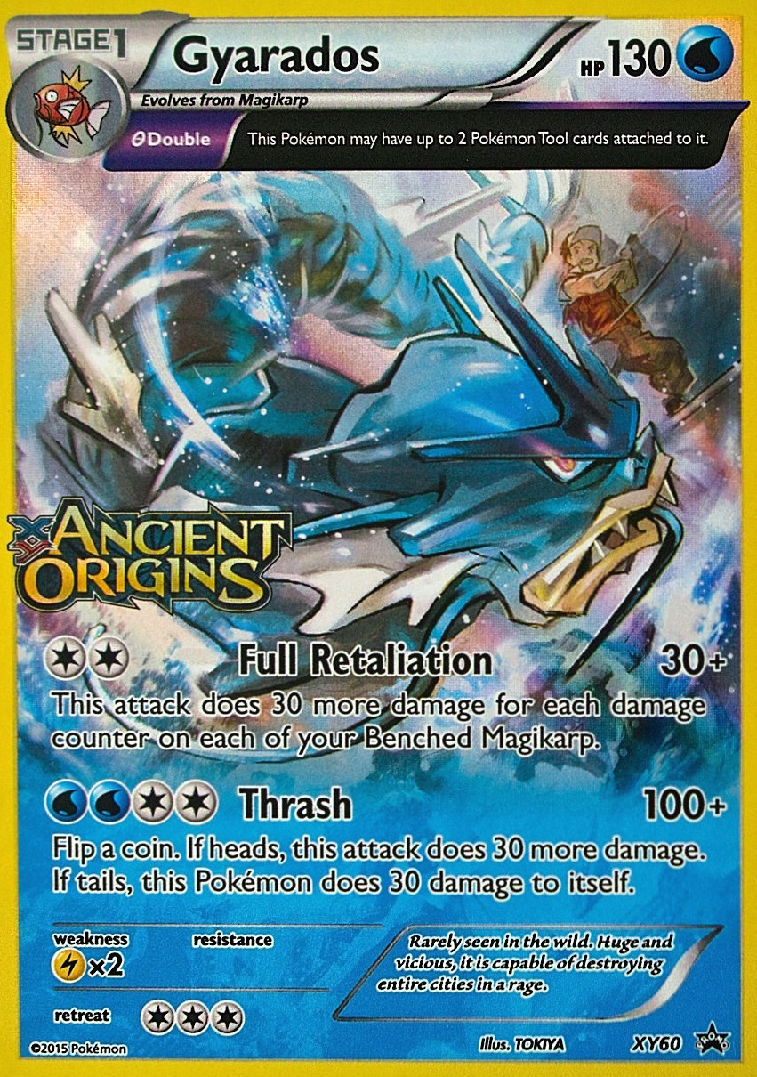 Gyarados — illustrated card