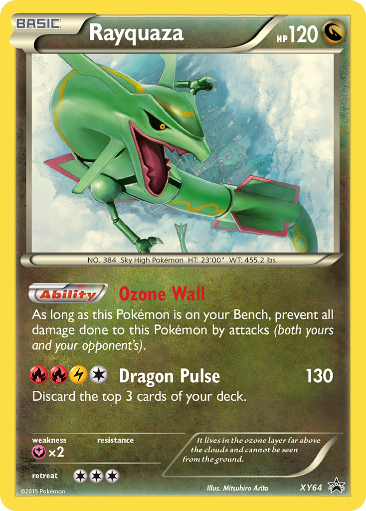 Rayquaza — illustrated card