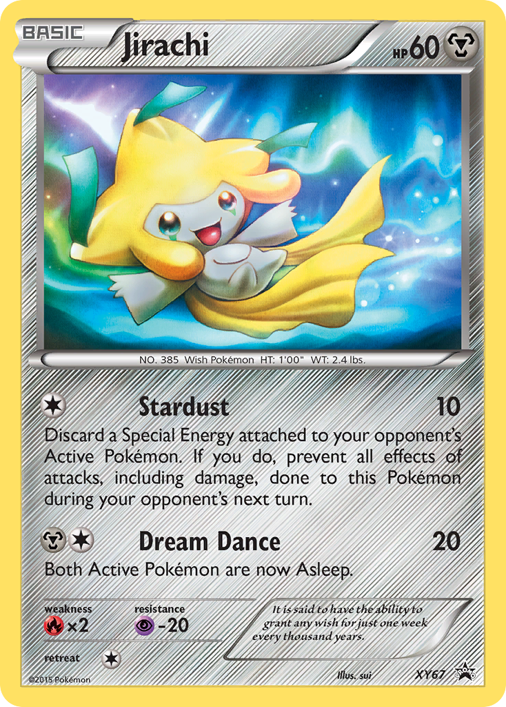 Jirachi — illustrated card