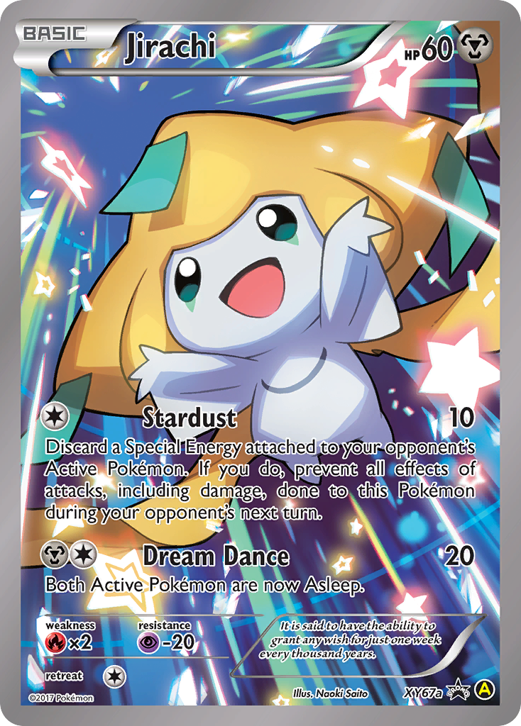 Jirachi — illustrated card