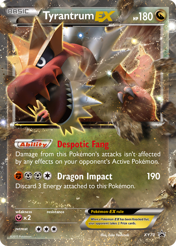Tyrantrum-EX — illustrated card
