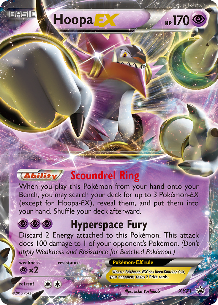 Hoopa-EX — illustrated card