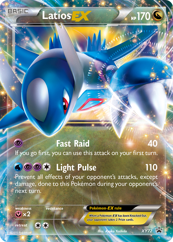 Latios-EX — illustrated card