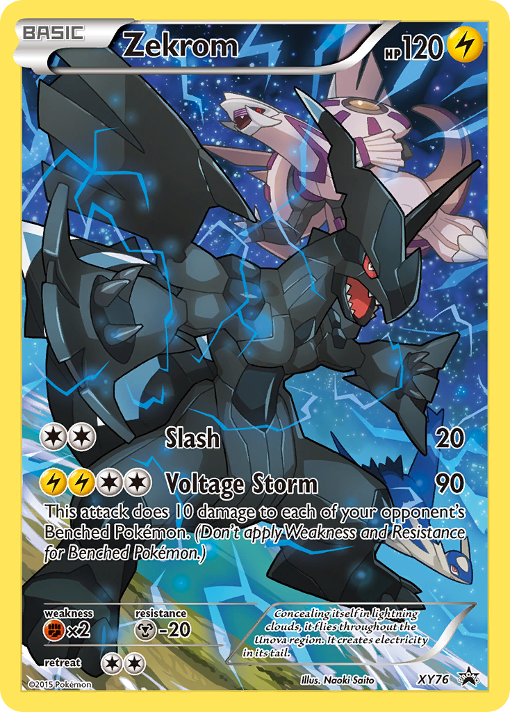 Zekrom — illustrated card