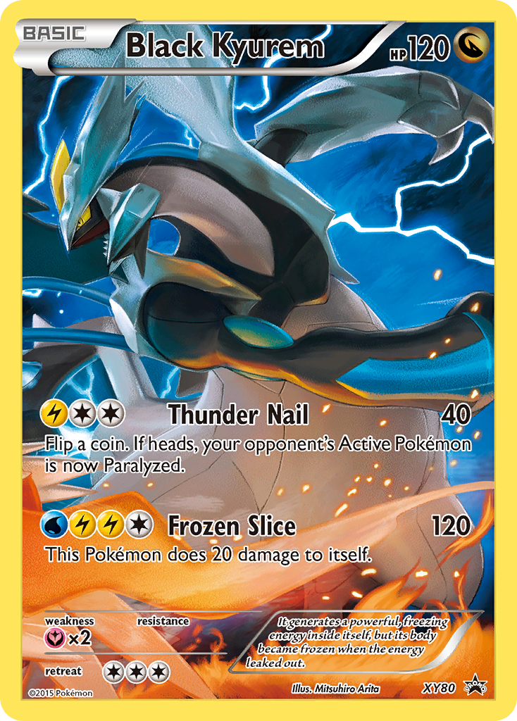 Black Kyurem — illustrated card