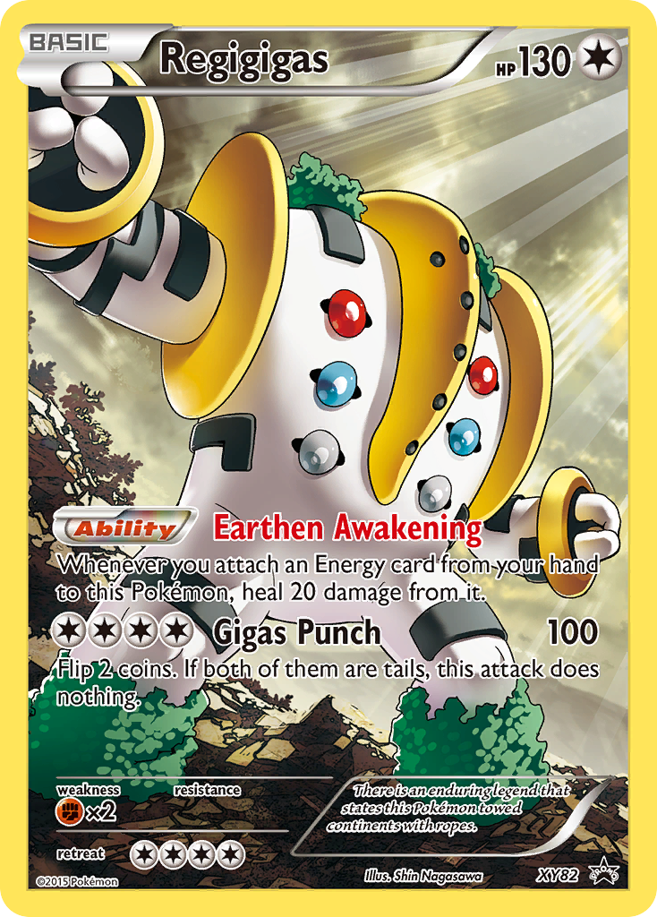 Regigigas — illustrated card