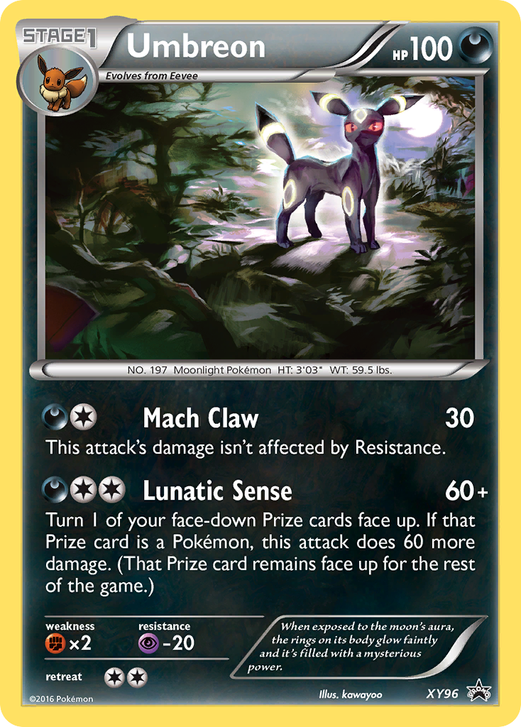 Umbreon — illustrated card