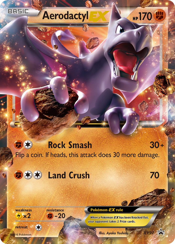 Aerodactyl-EX — illustrated card